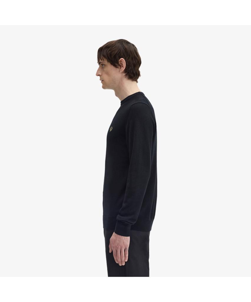 Fred Perry [Базовая модель] Классический джемпер с круглым вырезом из шерсти мериноса (198) Afpm2439601-198