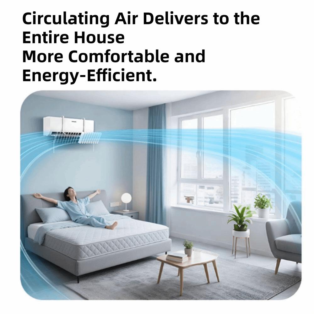 Universal Air Conditioner Windshield Wall-Mounted Airflow Control Baffle Household