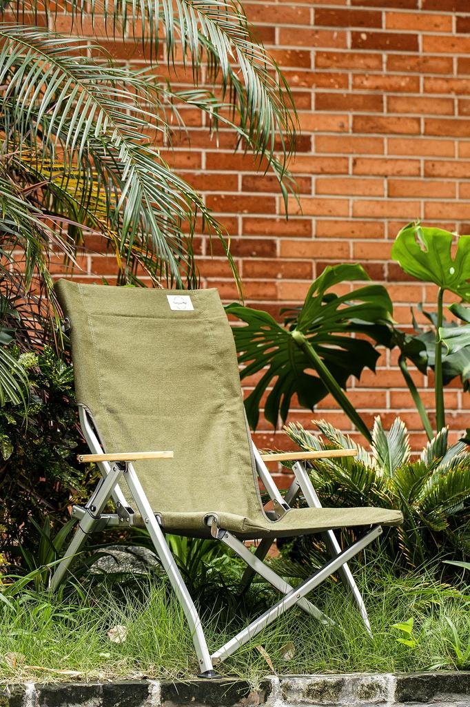 Simpleme Outdoor High Back Low Chair Ультралегкий складной алюминиевый стул для кемпинга с высокой спинкой Грузоподъемность 120 кг Высота сидения 31 см Подходит для