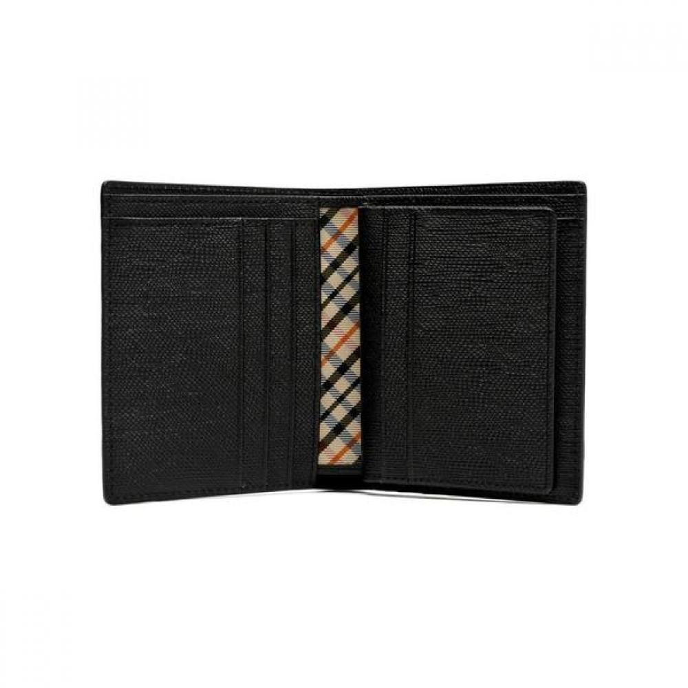 Daks Black Check Line Point Wallet Dbwa3f622bk