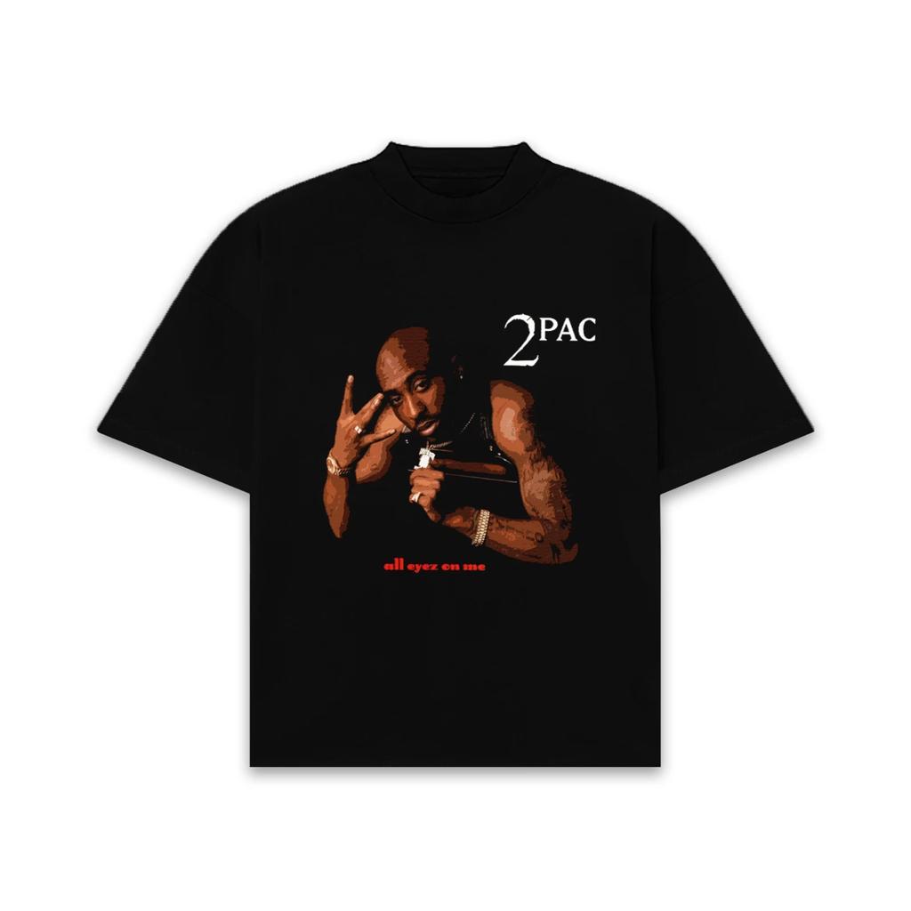 Дизайн футболки в стиле Хип-хоп Rapper, вдохновленный 2PAC Тупаком Шакуром