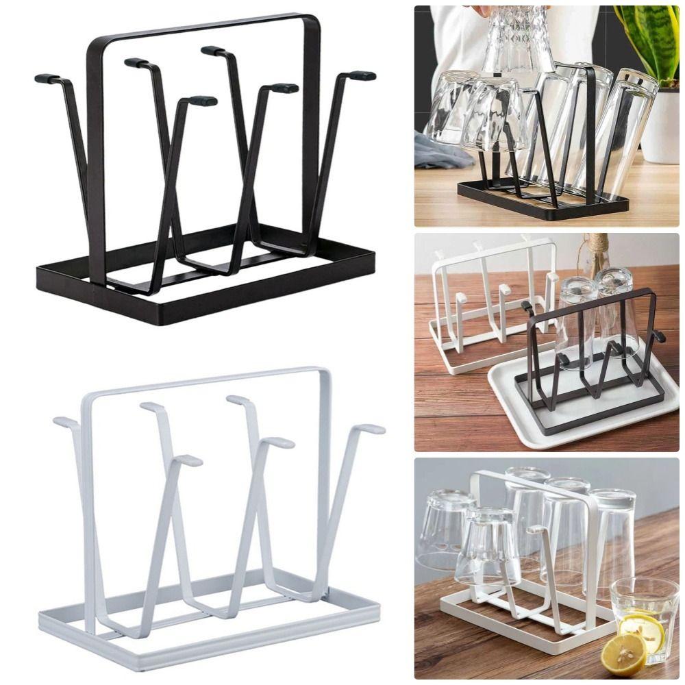 1 шт. силиконовые защитные крючки для стеклянных стаканов, полка для сушки бутылок, органайзер для хранения кухонных стаканов