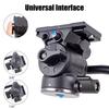Mini Hydraulic Damping Ball Head Tripod Mount For DSLR Mirrorless Camera 360 Panoramic Shoot Lightweight Aluminum Alloy
