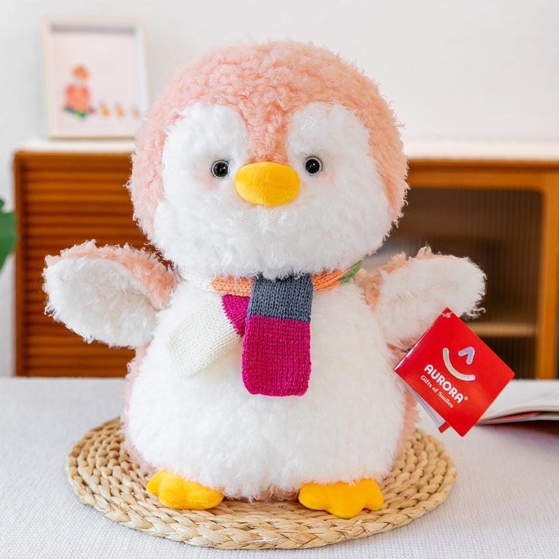 Couple Penguin Doll Aquarium Plush Toy Children's Soothing Doll Catching Machine Doll Girl Gift