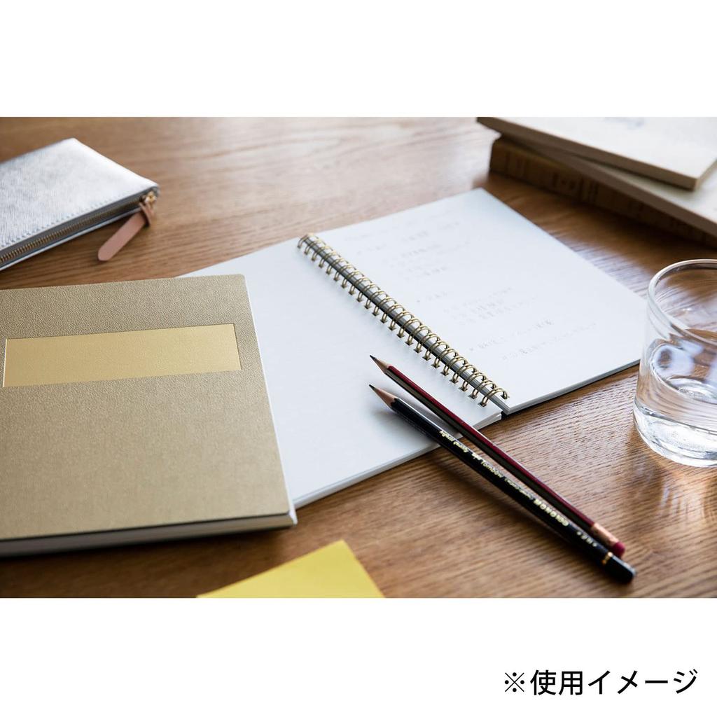 Купюра Maruman Grand Jete A5 8 мм с горизонтальной линейкой, гладкая золотая + GJN01-12