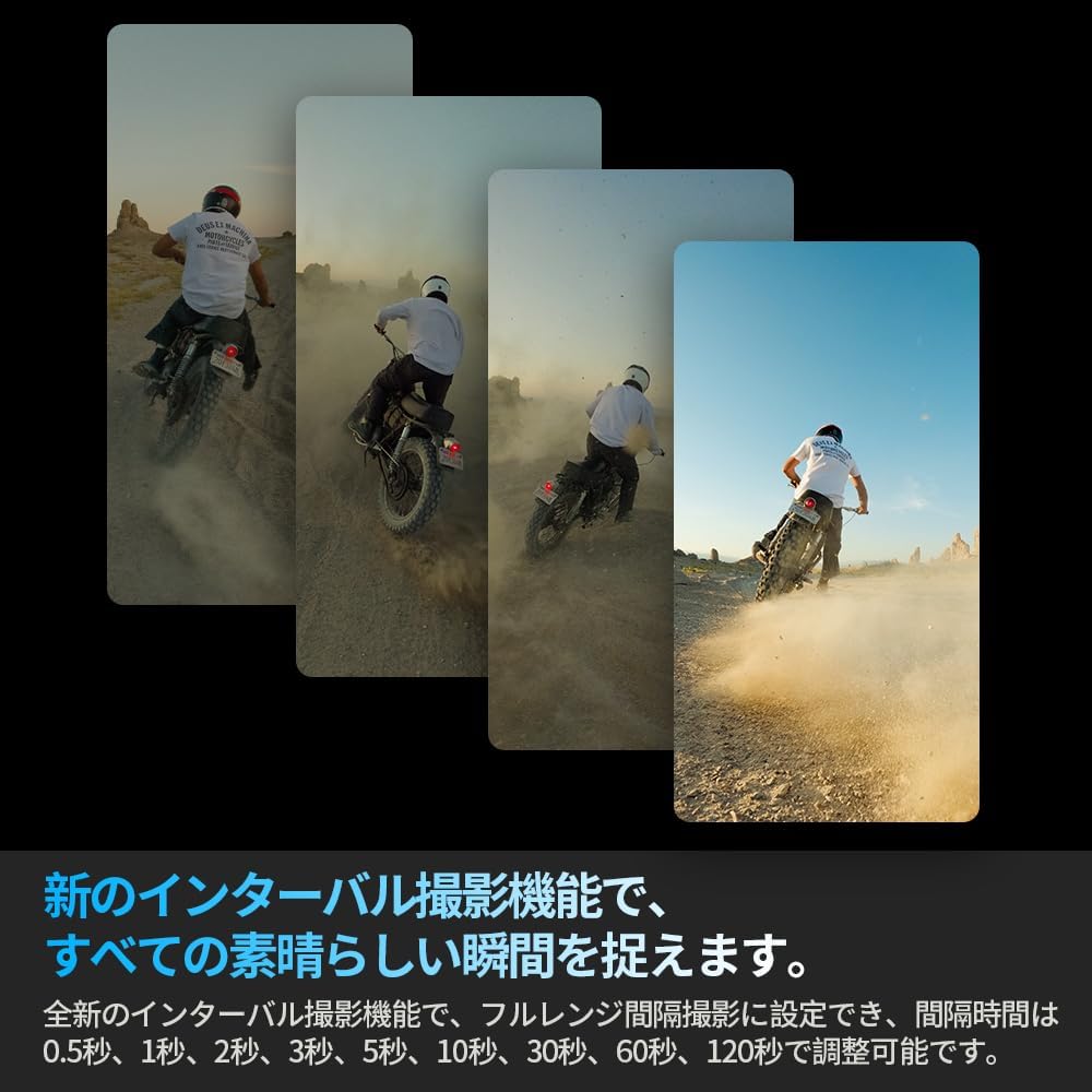 Version GoPro HERO12 Black Action Camera with HyperSmooth HDR Video [FW Japan] 6.0 (2-Year Warranty, Beginner's Set)