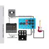 A07R MOSKYAUDIO Аудио Яркое Пламя Мультигитарный Усилитель Симулятор Педаль Стерео Кабинет Sim Box Предусилитель DI Box Педаль Эффектов