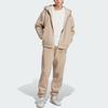 adidas Originals Trefoil Premium Essentials Флисовая куртка с капюшоном Мужская Верхняя одежда Бежевый IM4441