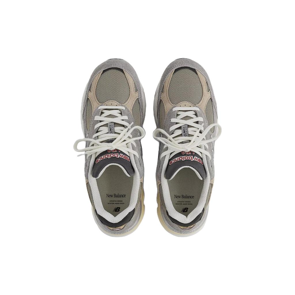 Teddy Santis X New Balance 990v3 Made In USA Marblehead Unisex Sneakers Grey Incense M990TG3