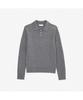 LACOSTE Women'S Cable Long Sleeve Polo Sweater Af207E-55N Cca