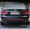 Mercedes-Benz E-Class (2014-2016) W212 Sport Exhaust Tips, E300 E63 Tailpipes Upgrade.