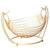 Nordic Creative Fruit Basket Stylish Snack Elegant Iron Design Personality Storage Fruit Basket for Home