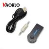 Wireless Bluetooth Car Kit With AUX 3.5mm Jack Audio Receiver Adapter For Car Speaker Headphones