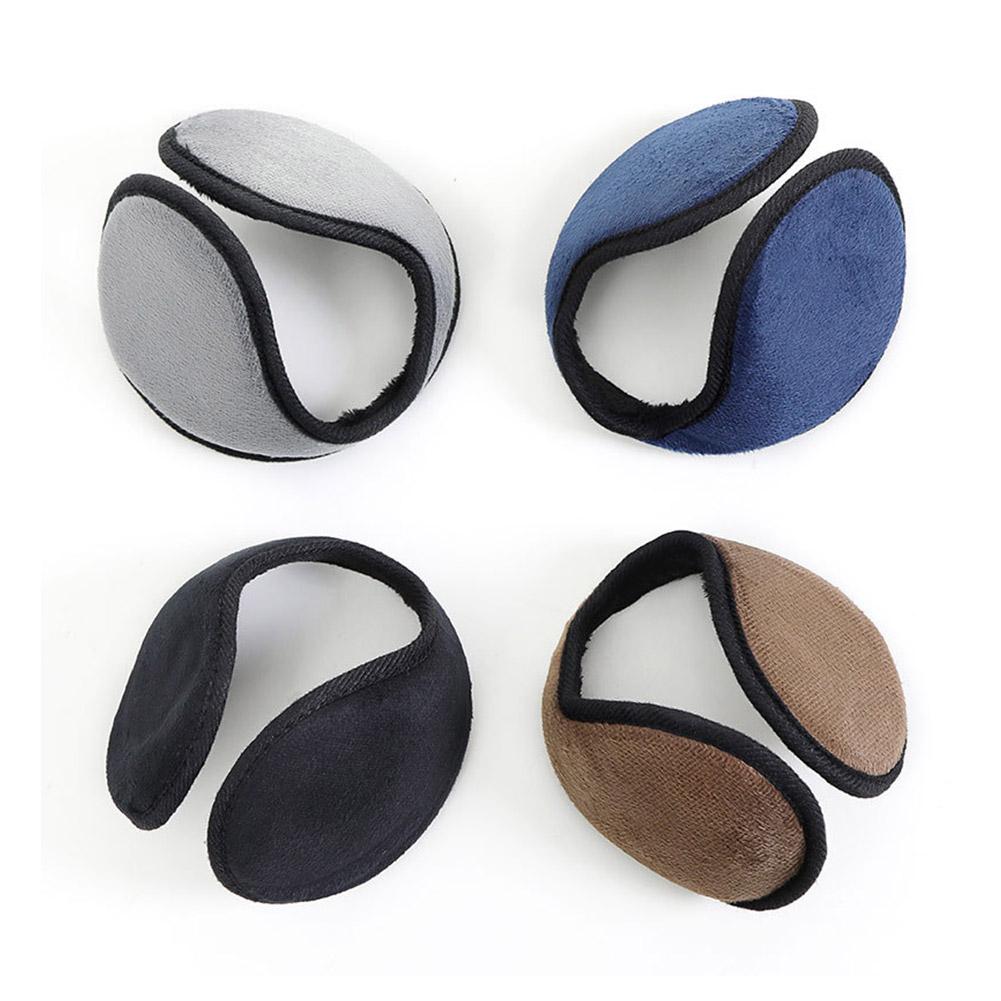 Теплые утолщенные бархатные наушники для зимнего велоспорта, флисовые наушники из кроличьего меха для мужчин и женщин, защитные наушники для велоспорта, плюшевые мягкие наушники