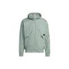 City Escape Windbreaker, Casual Loose Sports Hooded Jacket Men Tops Silver Grey Green IC6732