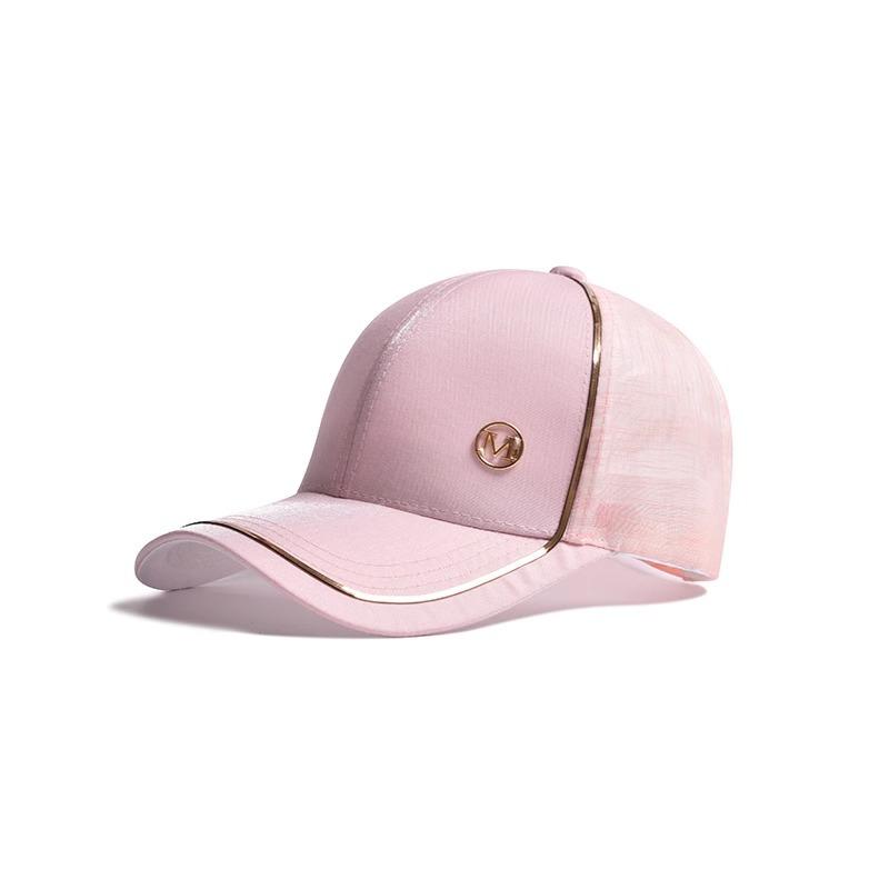 Women's Korean Style Fashion Satin Baseball Cap Spring Outdoor Sun Hat Casual Streetwear Adjustable Dad Hat Trendy