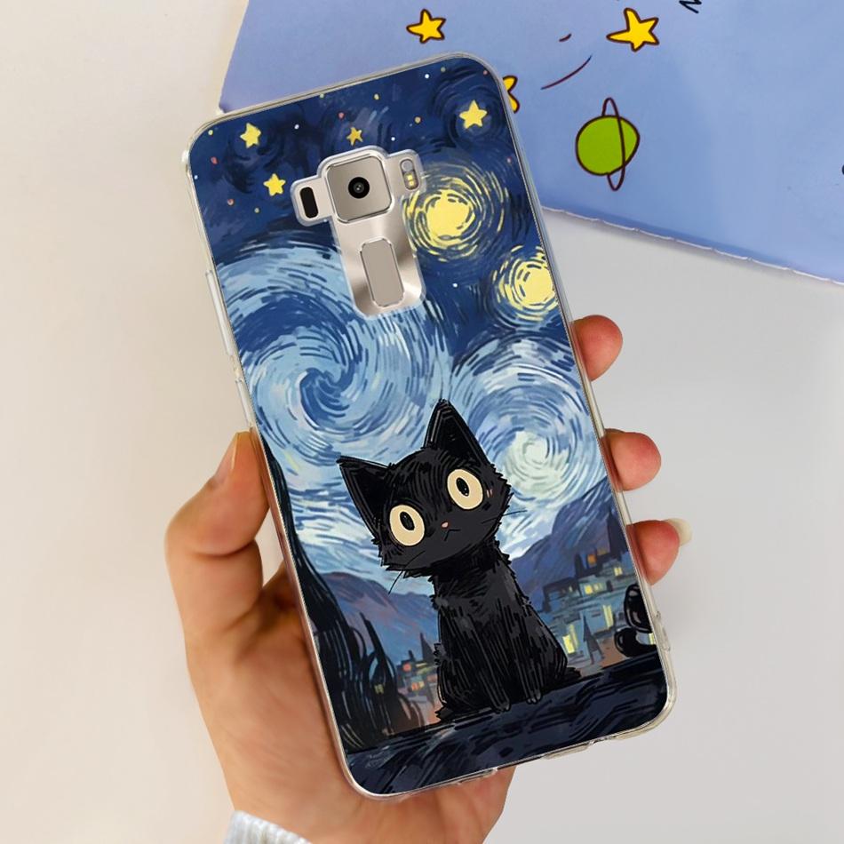Для Asus Zenfone 3 ZE520KL ZA520KL Милый Чехол-Телефон с Мультяшной Пандой Для Asus Z017D Z017DA Z017DB Z017DC 5.2" Мягкий Силиконовый TPU Чехол