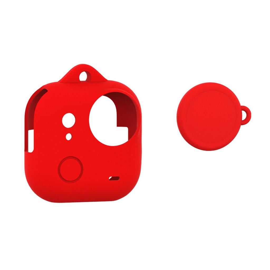 For Insta360 Go Ultra Silicone Action Camera Case Anti-Scratch Camera Protector Case Sports Camera Body Cover Camera Accessories