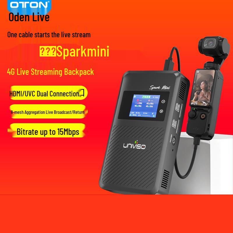 Oton 5G Multi-Network Live Streaming Backpack Encoder