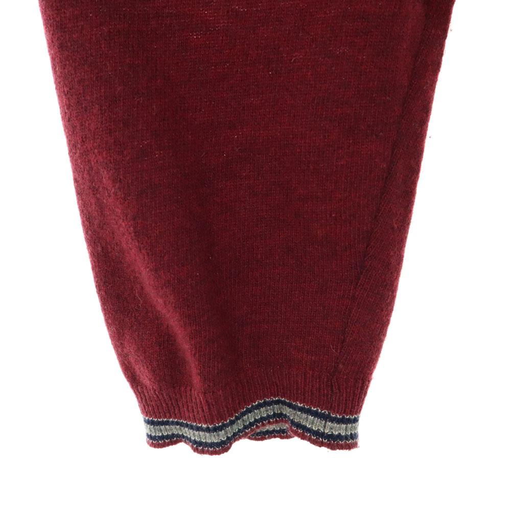 PEARLY GATES made in Italy golf Long sleeve V neck sweater 2 GOLF Knit Women Used