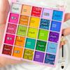 Special Glitter Eyeshadow Palette for Makeup, Super Shiny, Genuine, Washable, Multi-Color, Magic Colors for Girls, Pearlescent and Matte