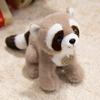 Cute Panda Tiger Raccoon Cartoon Animal Plush Doll For Kids Decor Bedroom