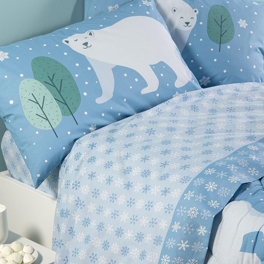 Completo Lenzuola Polar in Cotone