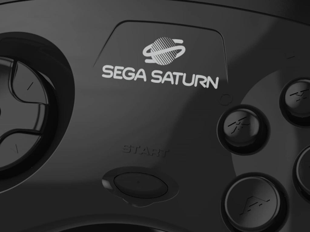 Официальный игровой контроллер Sega Saturn Официальный USB-контроллер Sega Saturn Arcade Pad Black для 8-кнопочного ПК/Mac/Steam