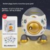DIY Rocket Piggy Bank for Kids – Large Capacity, Creative & Safe Gift Toy