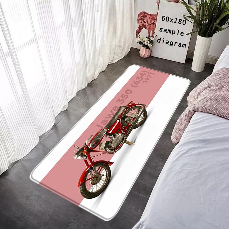 Foot Rug Welcome Floor Mat for Entryway Jawas Moyorcycle Bathroom Hallway Carpet Kitchen Water Adsorbed Rugs Fluffy Home Decor