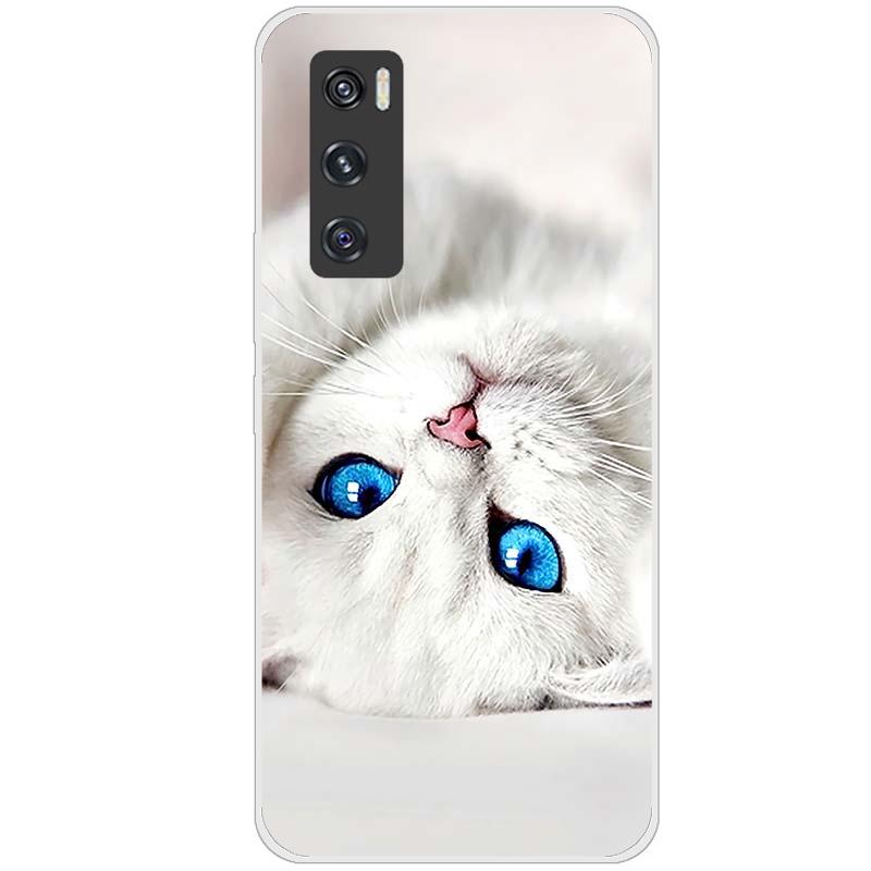 Силиконовый чехол для Coque Vivo V20 SE, чехол для телефона Vivo V2022 V2023 V20SE, чехлы с мягким бампером для Vivo V20 SE, сумка