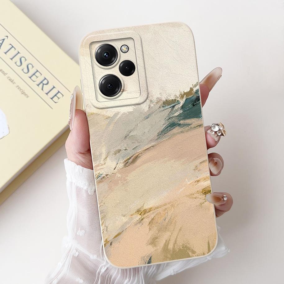 Для Xiaomi Poco X5 Pro Чехол Крутой Модный Цветок Закат Мягкий Силикон Мягкая Защитная Крышка Для Xiaomi Poco X5 X 5 X5Pro 5G Funda