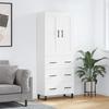 VidaXL Highboard White 69.5x34x180 Cm Engineered Wood 3199769