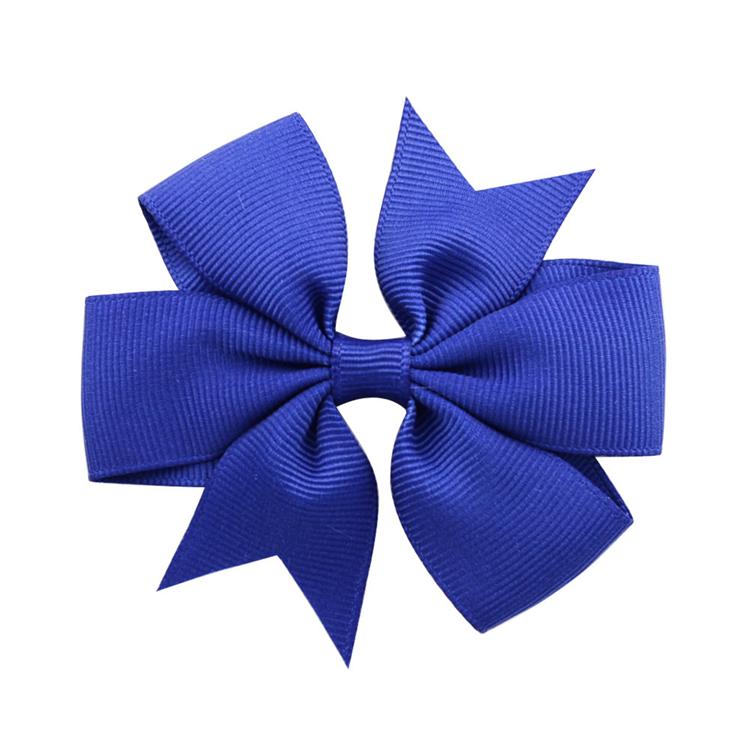 Hot Sale Solid Color Ribbon Fishtail Bow Hair Clip 40 Colors Children's Hair Clip Hair Accessories