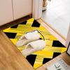 AEK AthensGolden And Black Crest Design Rug Office Floor Mat - Machine Washable for Bedroom, bedroom, livingroom, Room Decor Fan Gifts Christmas