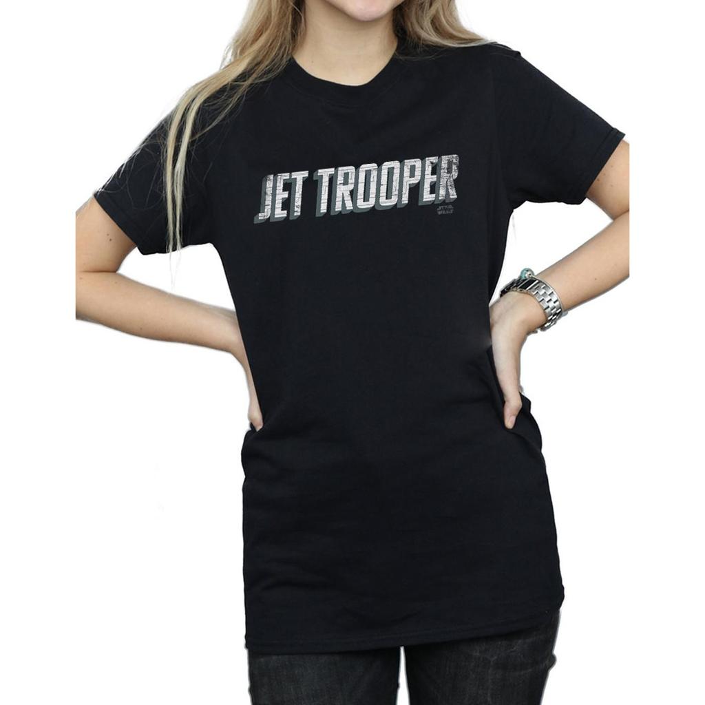 Star Wars The Rise Of Skywalker Womens/Ladies Jet Trooper Cotton T-Shirt