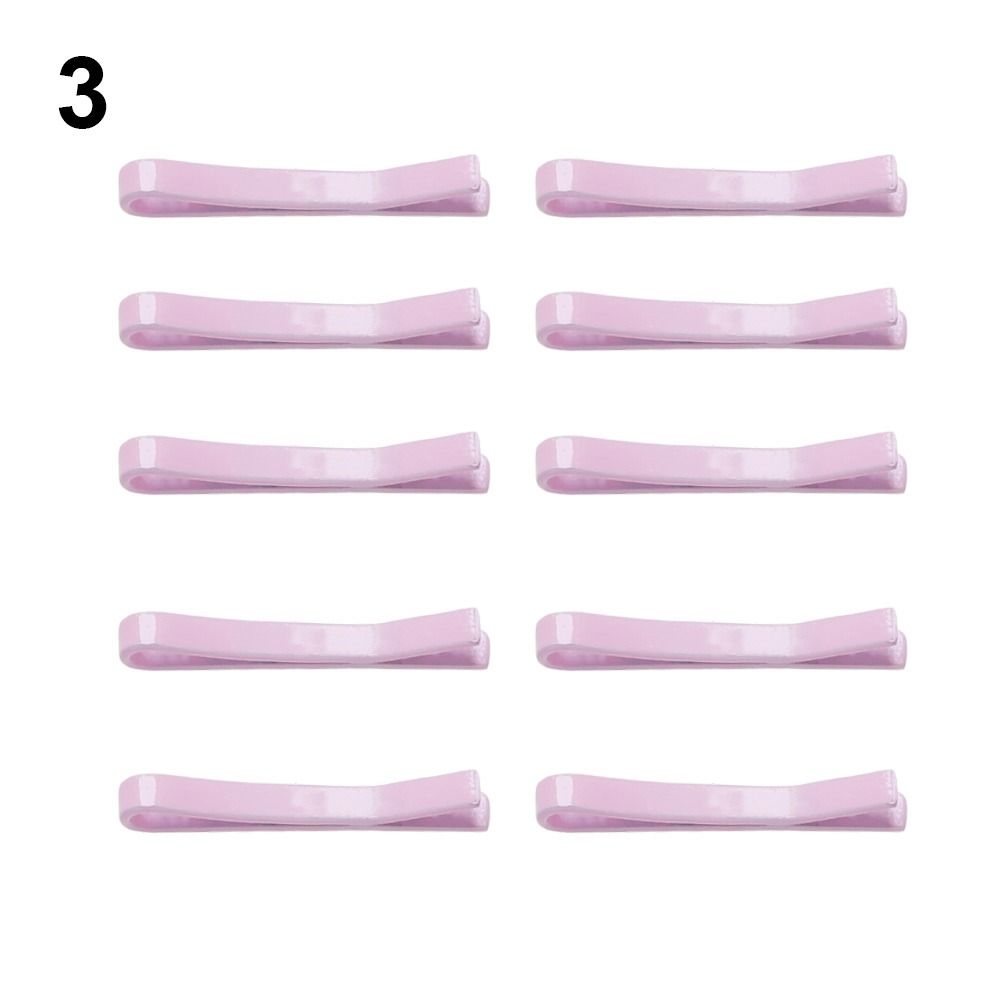 10PCS Mini Doll Head Clips Mini Metal Tiny Mini Hair Clip Doll  Accessories