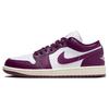Кроссовки женские Air 1 Low Bordeaux Фиолетовый Белый Парус DC0774-161