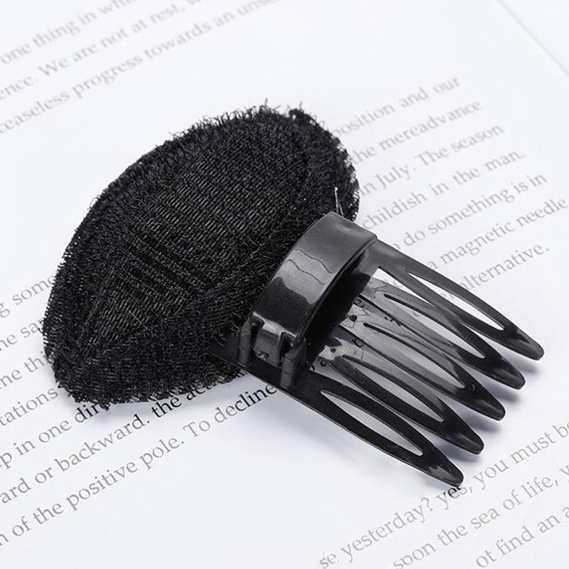 Подушка для волос Puff, невидимая пушистая подушечка для волос, губка, зажим для пучка, основа для объема волос для женщин и девочек