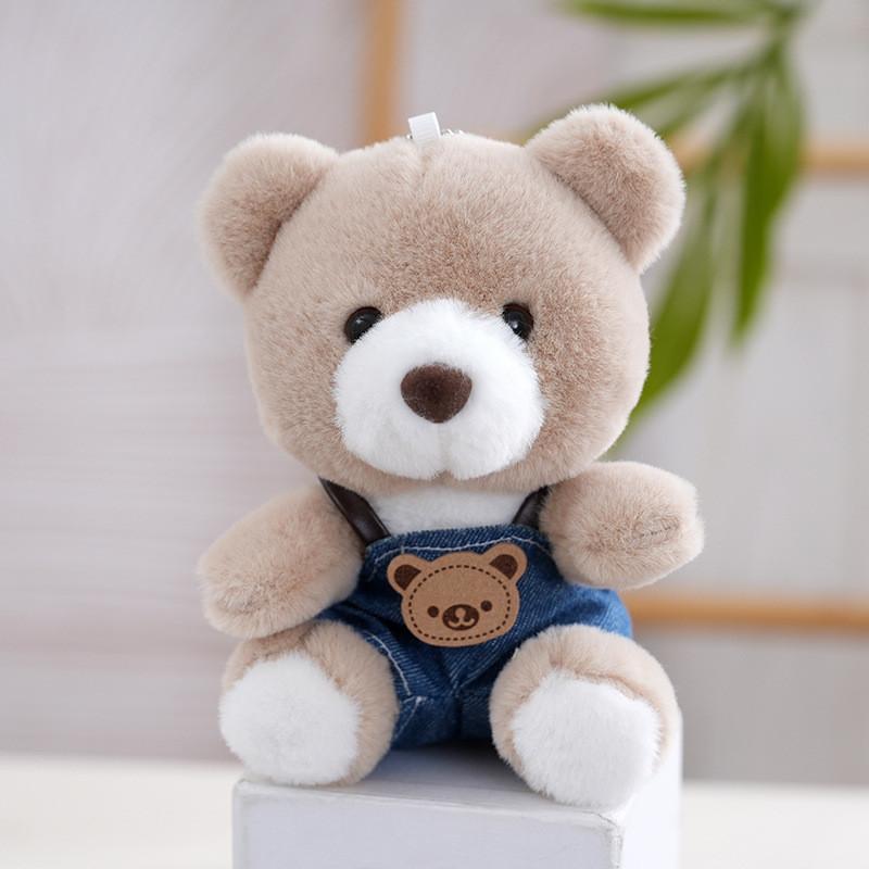 Plush Teddy Bear Keychain Pendant For Women And Men With Pp Cotton Filling