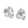 S925 Silver Moissanite Female Earrings Drop Fashion 1 Carat D Color Moissanite Earrings For Girl Birthday Gifts