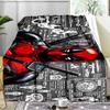 Dead-pool Blanket Flannel Throw for Sofa, Travel, Camping, Livingroom, Office, Chair and Bed Soft and Warm Holiday Birthday gifts