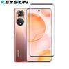 KEYSION Tempered Glass for Honor 50 Pro 50 Lite X30i X20 SE Full Cover Screen Protector Film for Huawei Nova 8i 9 Pro SE Youth