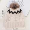 Thickened Beanies Hat Fleece Lined Warm Cap Warm Winter Hat  Women
