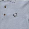Maison Kitsune Mm00211kt1036 H410 Bold Fox Head Patch Polo Mens Knit