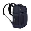 Werks Traveler Deluxe Backpack with Laptop and Tablet 24L Antibacterial Business Perfect for Business and Navy Blue 7.0 15.6-inch 11-inch