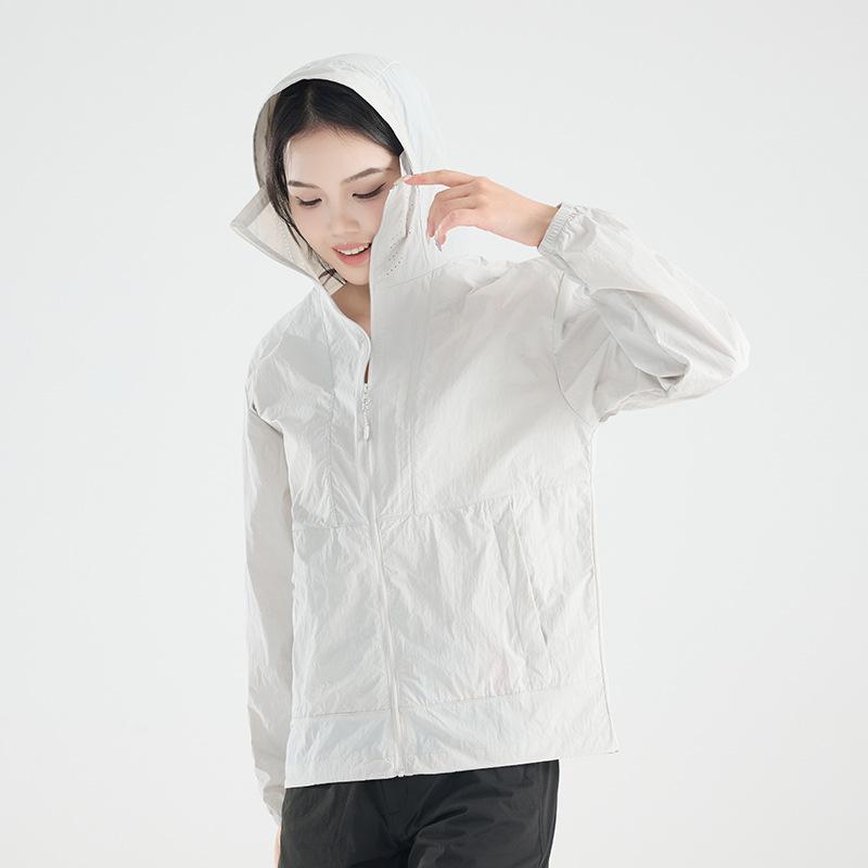 Outdoor mountain sunscreen clothing men's summer UV sunscreen clothing women's small cool breathable skin clothing jacket