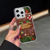 Ae111 Merry Christmas design Magsafe Transparent Cases для Samsung S23 S24 Ultra S20 S21 FE iPhone 16 13 Pro Max Magnetic Wireless Charge Back Cover