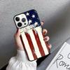 США Американский флаг Чехол для телефона Cover Для iPhone 17 Air 16 15 14 plus 12 13 pro max coque Оболочка Fundas