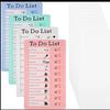 4pcs Chore Chart for Kids Chore To Do List Tools for Kids and Adults Sliding Morning Routine Charts Checklist Board Routine Schedule Reusable